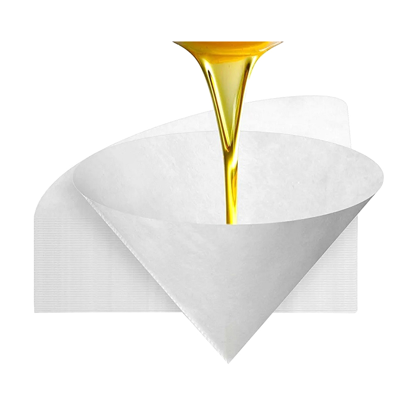 پخت و پز فیلتر روغن کاغذهای مخروطی